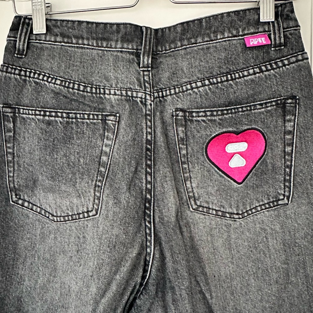 Apee by bathing ape women’s baggy jeans